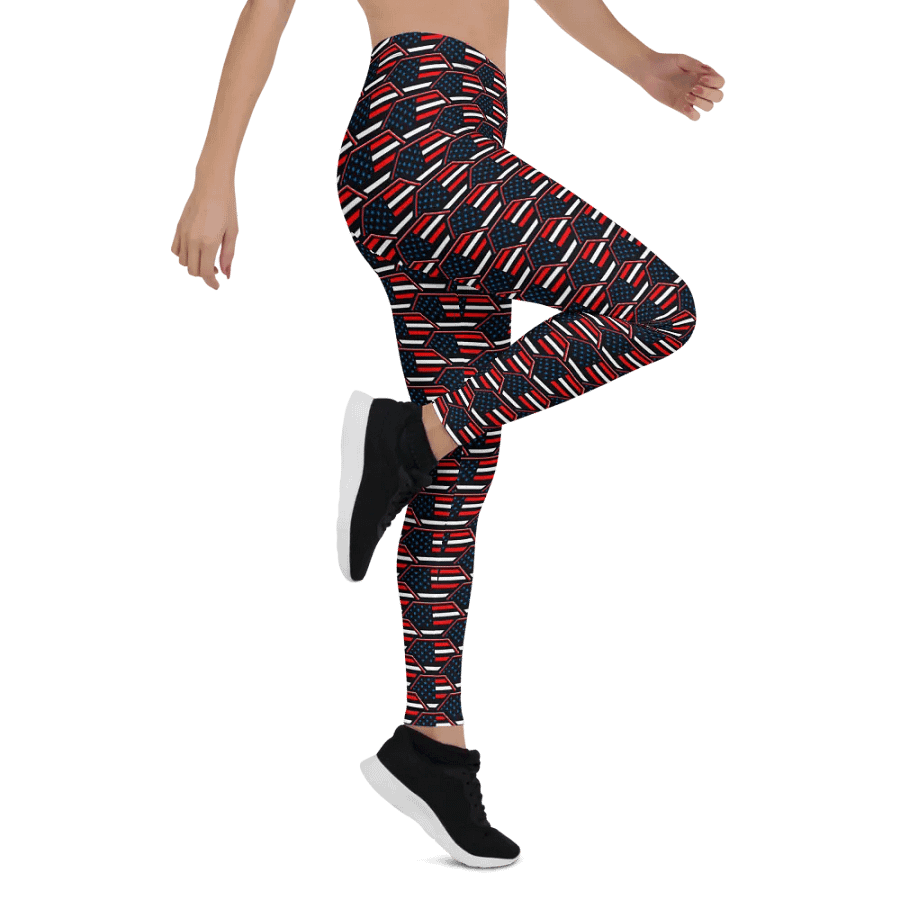 Women's Leggings: Dark MAGA Diamond product image (6)