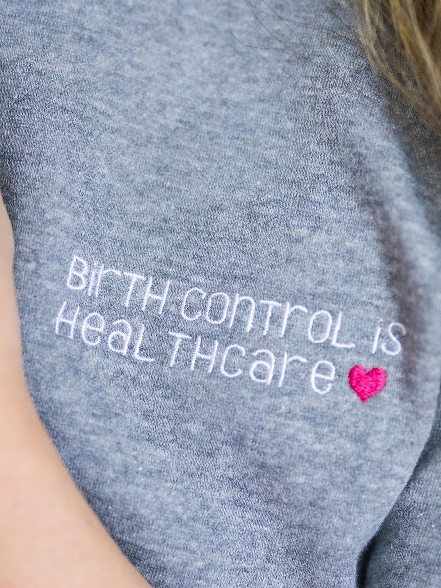 birth control is healthcare (quarter zip) product image (7)
