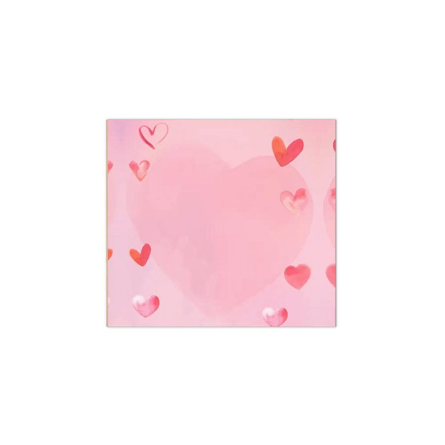 Pink Hearts Notepad product image (1)