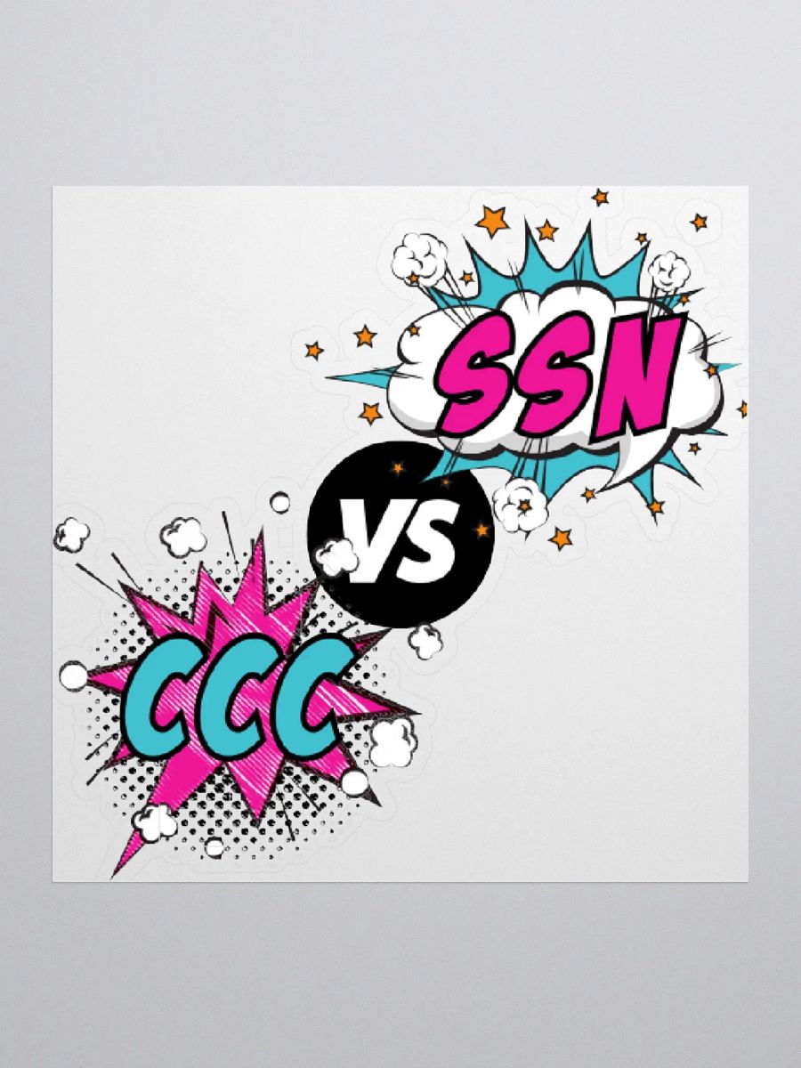 CCC VS SSN STICKER product image (1)