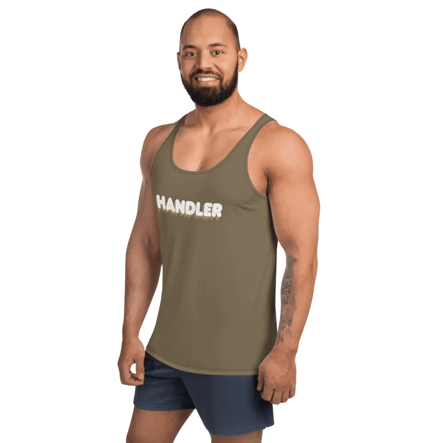 Identity Tank - HANDLER - Brown / Light Brown / White product image (4)