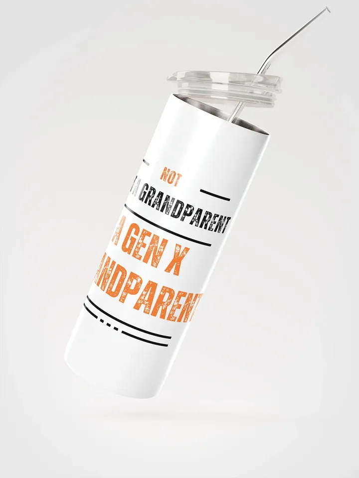 Not Just A Grandparent Stainless Steel Tumbler (White) product image (2)
