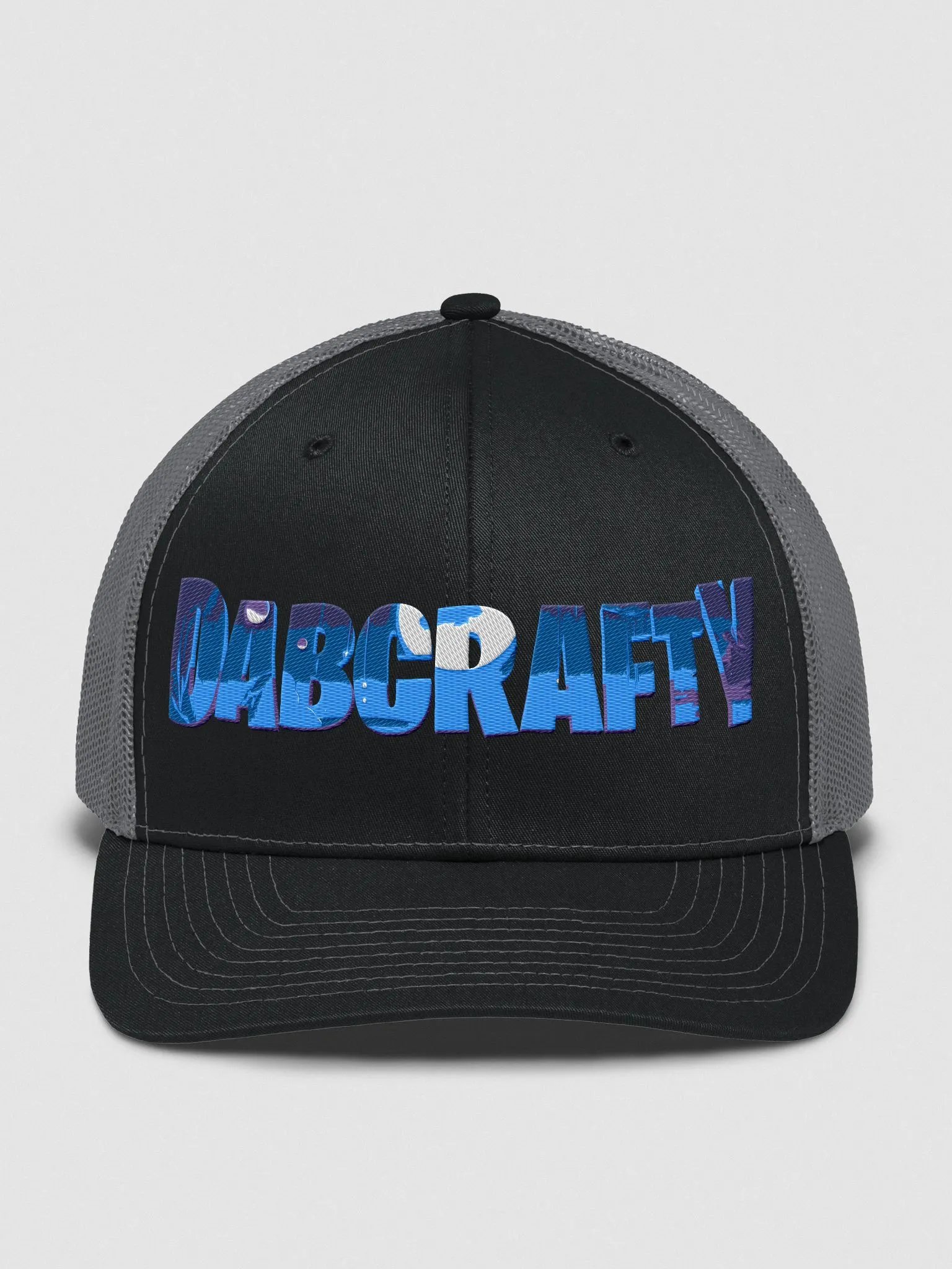 🧢 First Edition Dabcrafty Trucker Hat Black – A Classic Look for True Fans! 🎮✨ product image (1)