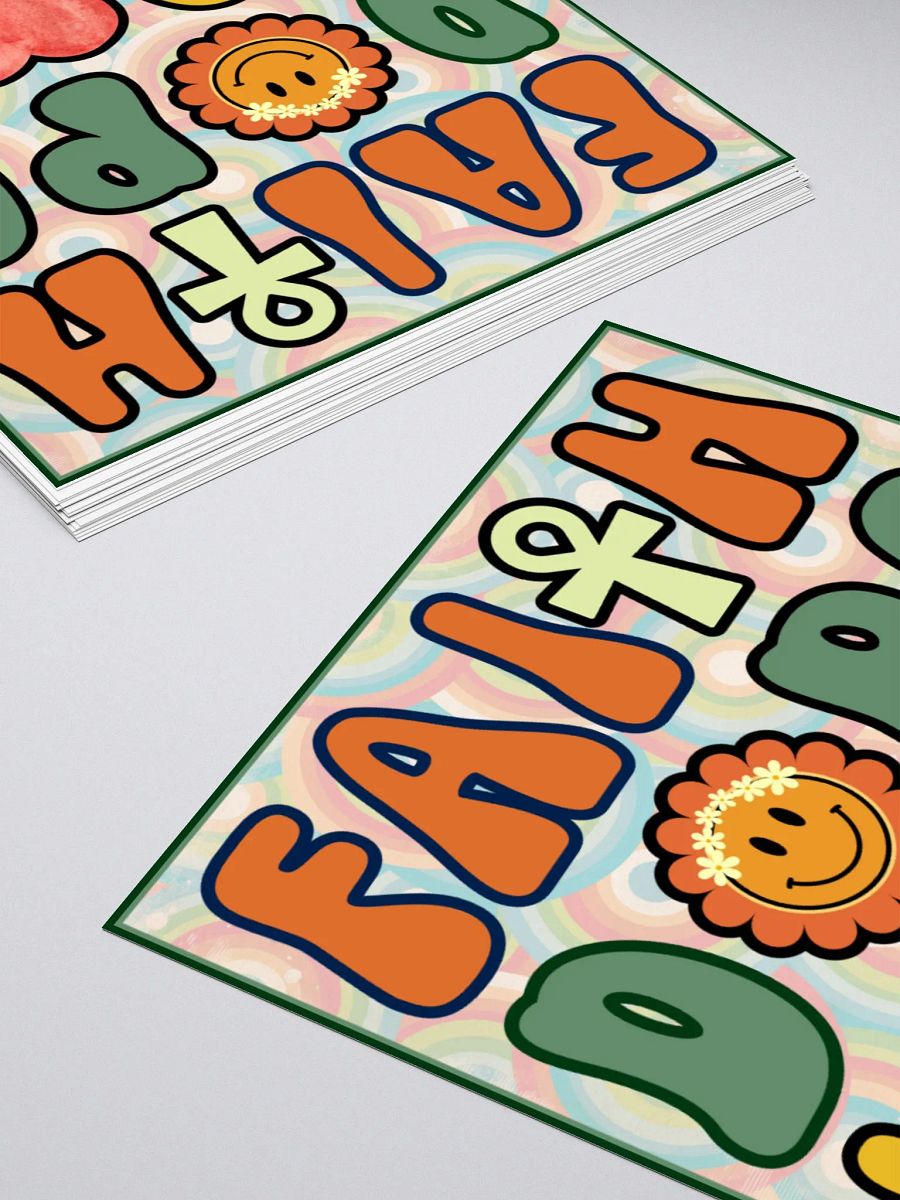 Faith, Dope, Love - sticker product image (10)