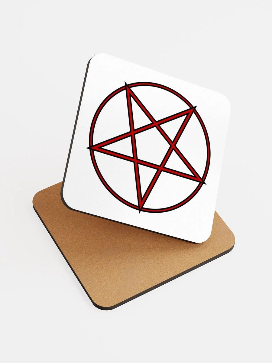 PDKH Pentagram Coasters. High gloss finish1 product image (3)