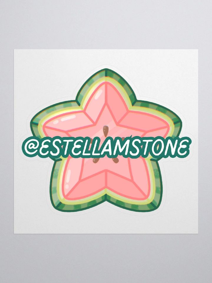 EstellaMStone Logo Sticker- Large product image (2)
