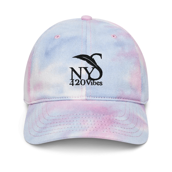 Groovy Vibes Tie-Dye Dad Hat product image (3)