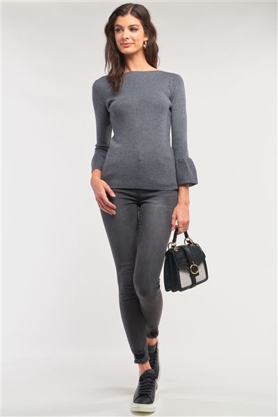 Fitted sweater product image (3)