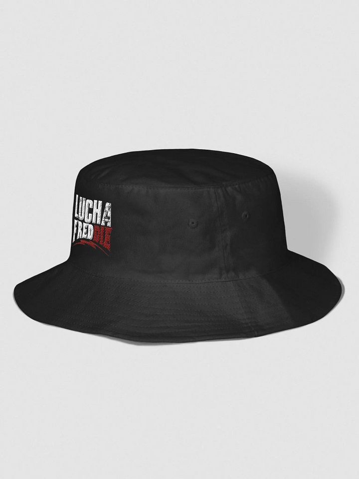 LuchaFredDIE logo bucket hat product image (2)