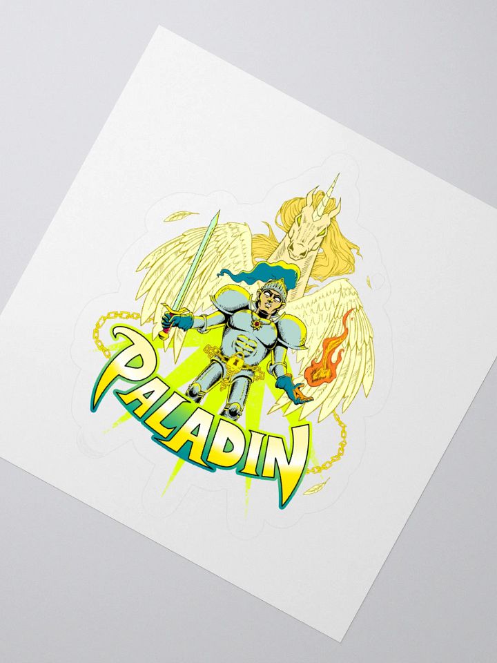 Dark Fantasy Paladin - Sticker product image (4)