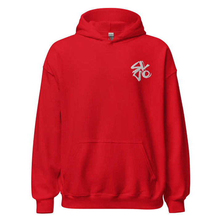 Hoodie Red Large Backprint product image (1)