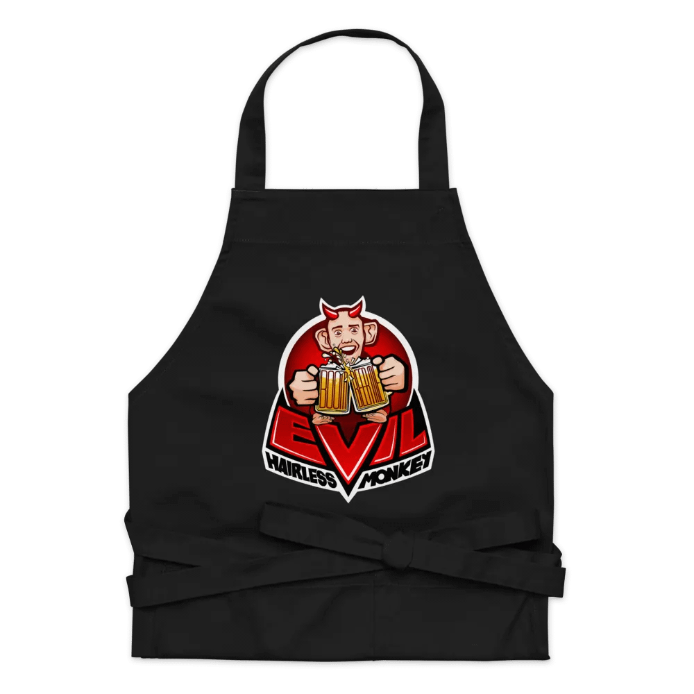 Evil Hairless Monkey Apron product image (6)