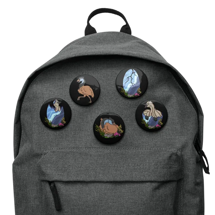 RAWR Tide Pins - Large Black product image (2)