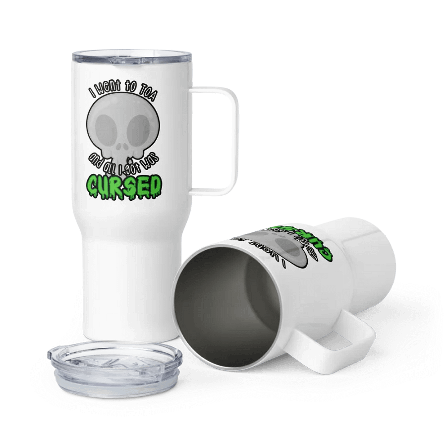 All I Got Was Cursed - Priest - Travel Mug w/Handle product image (6)