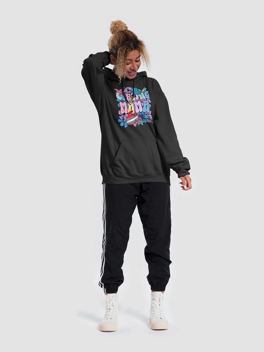 Curling Mama Floral Hoodie product image (3)