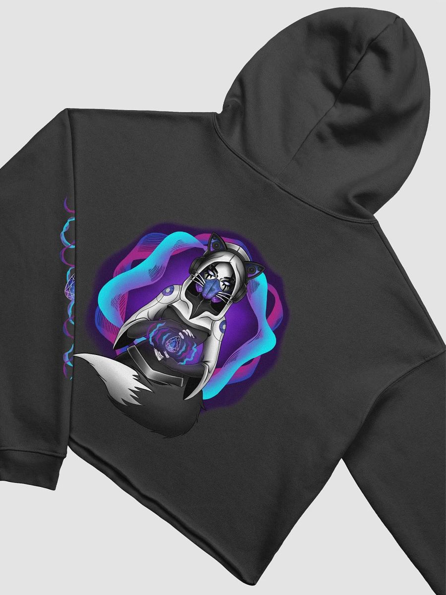 Galactic Waves Cropped Hoodie product image (3)