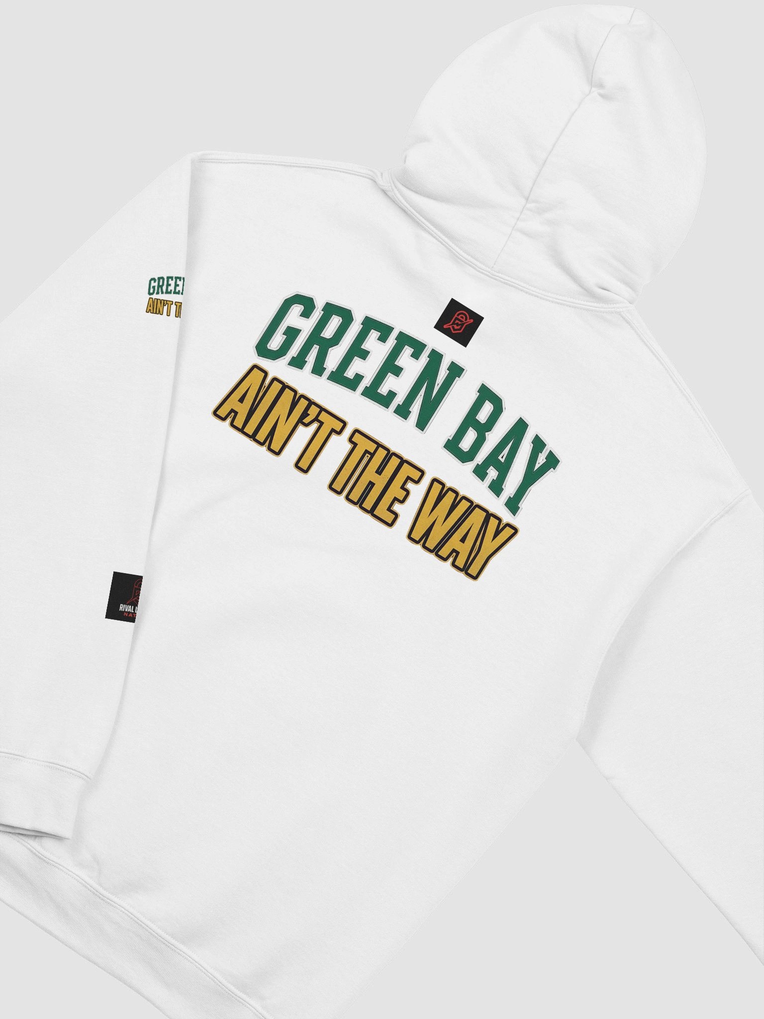 Green Bay Aint The Way Cartoon Hoodie | Green Bay Rival Fanz | Football | Rivals Locker product image (4)
