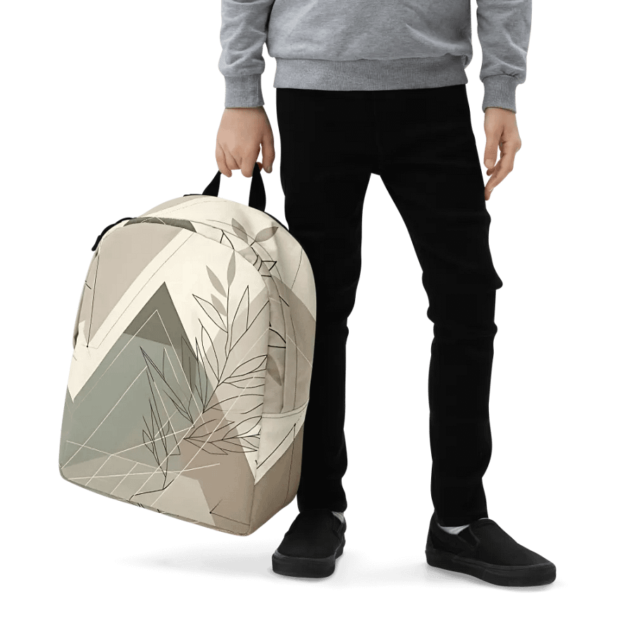 Leafline Elegance Minimalist Backpack product image (5)