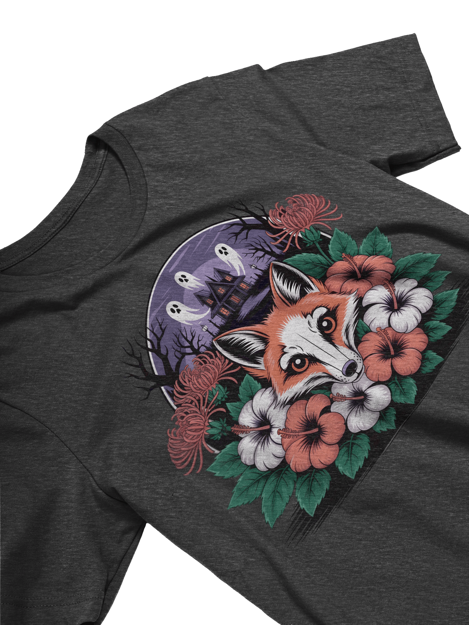 Fox and Flora Halloween T-Shirt product image (5)