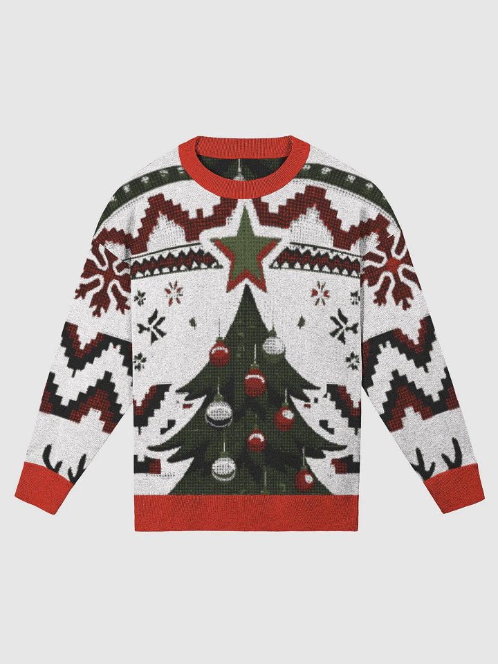 Festive Ugly Christmas Knit Sweater product image (4)