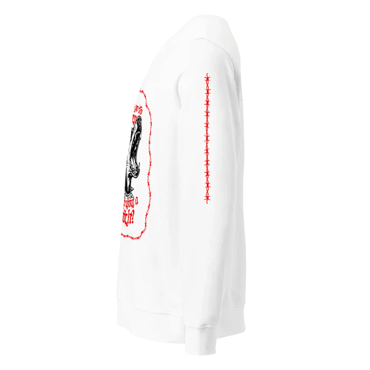 If All Dogs Go To Heaven - Red Colorway Crewneck Sweatshirt product image (2)