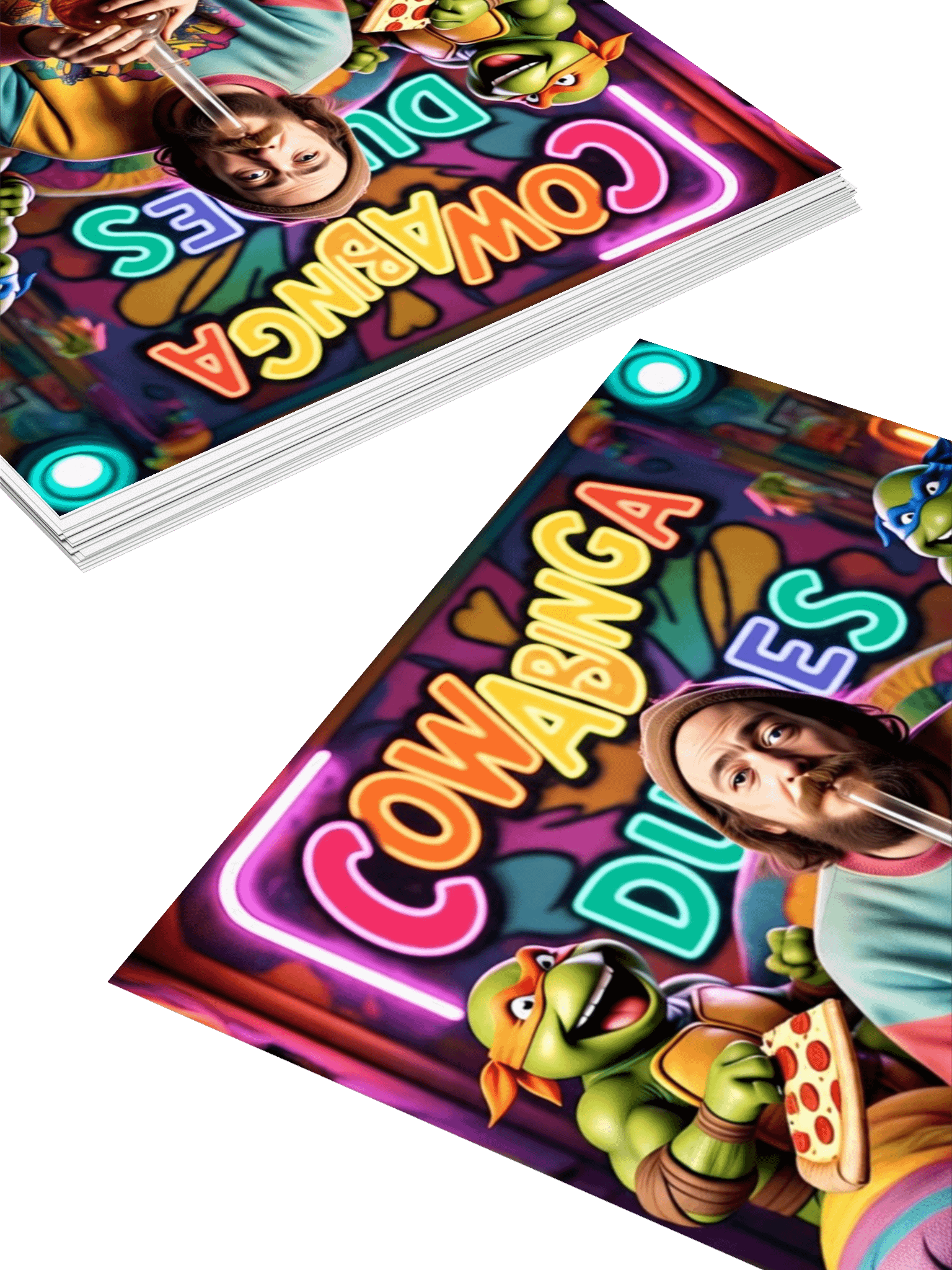 Cowabunga Kiss Cut Stickers product image (11)