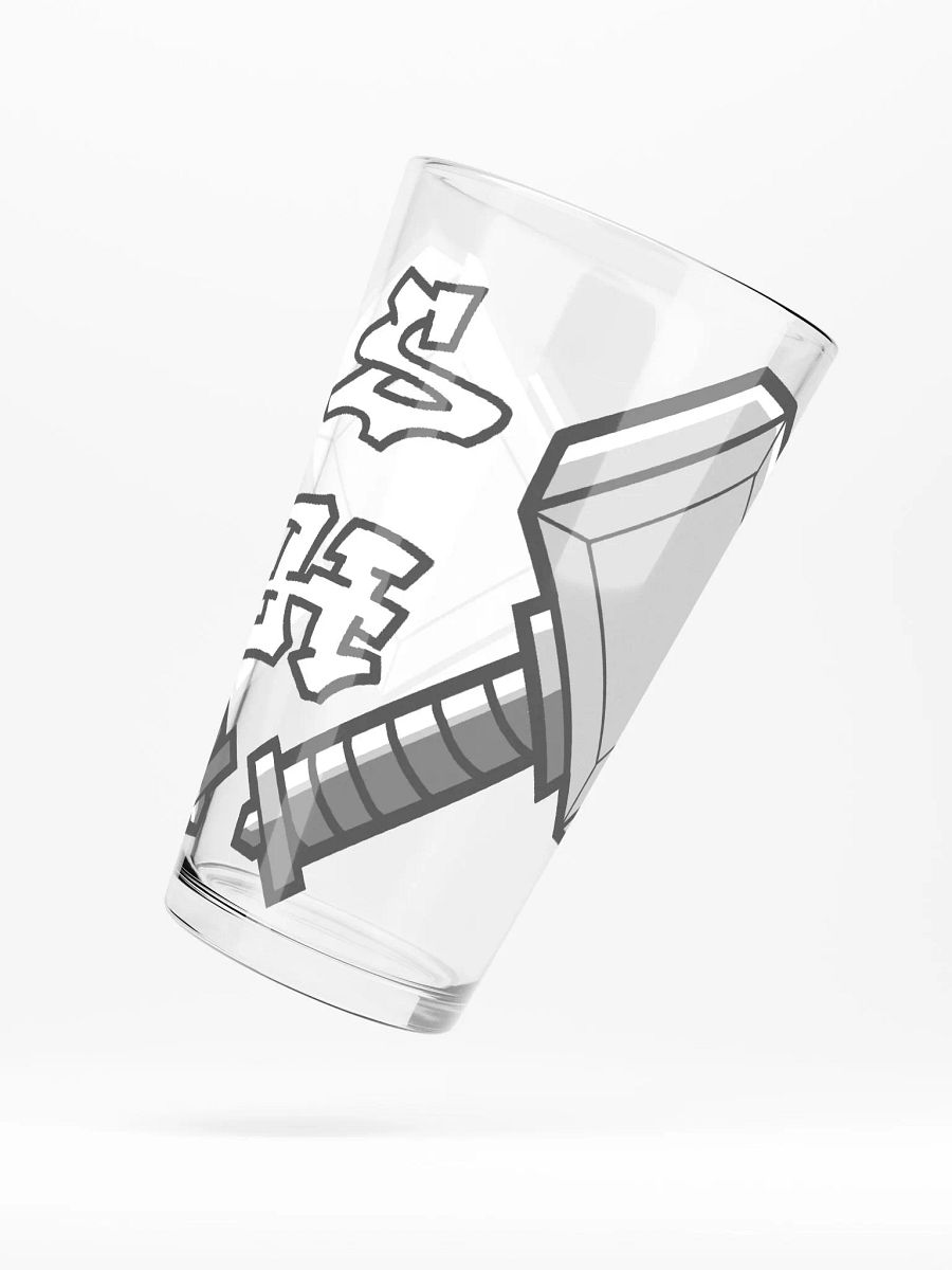 Strength Symbol Crossed Hammers Glass product image (5)