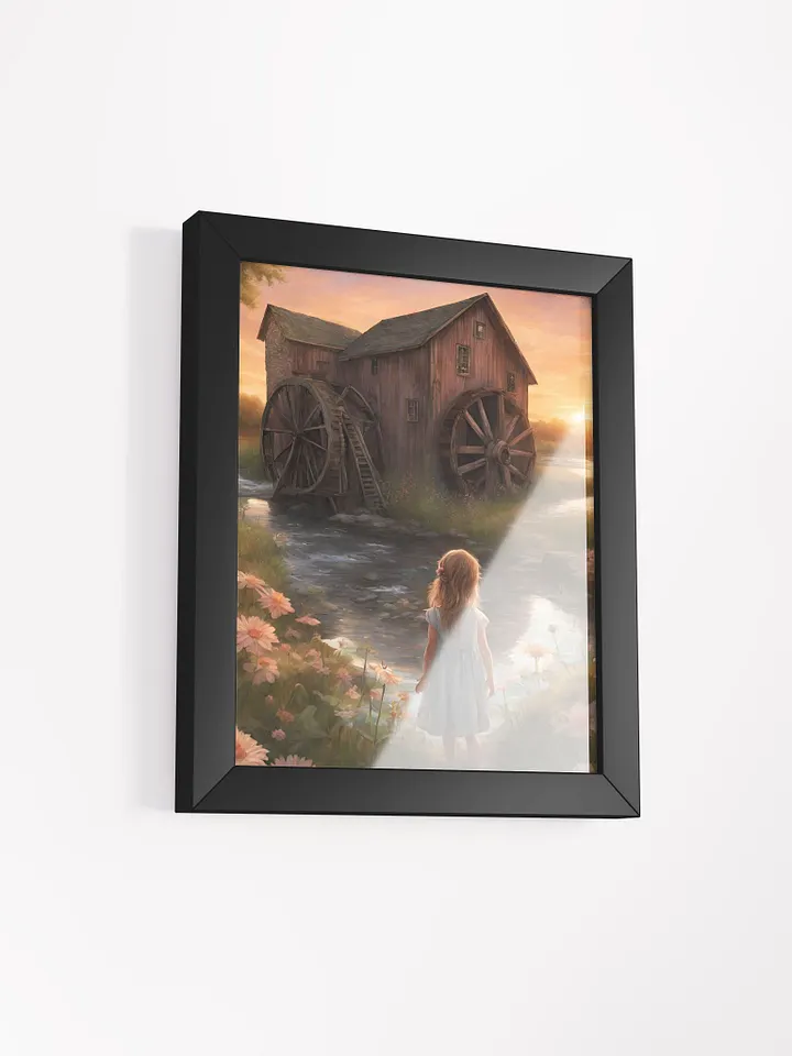 Sunset Watermill Serenity Poster product image (8)