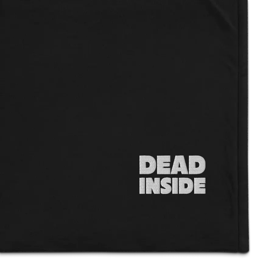 Dead Inside Sherpa Blanket product image (1)
