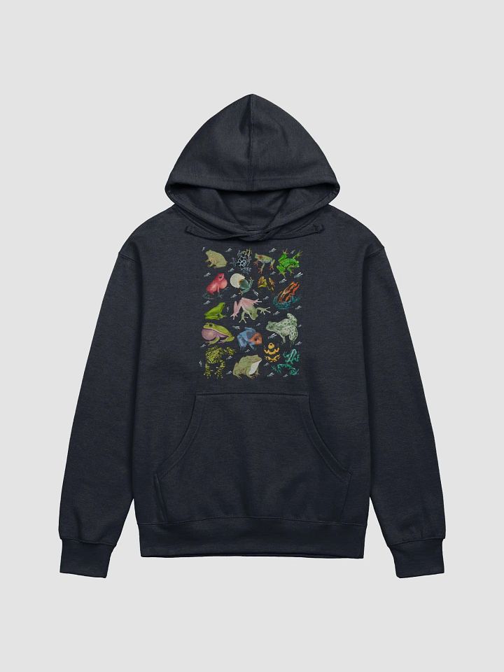 Frog Frenzy Illustrated Adult Hoodie product image (1)