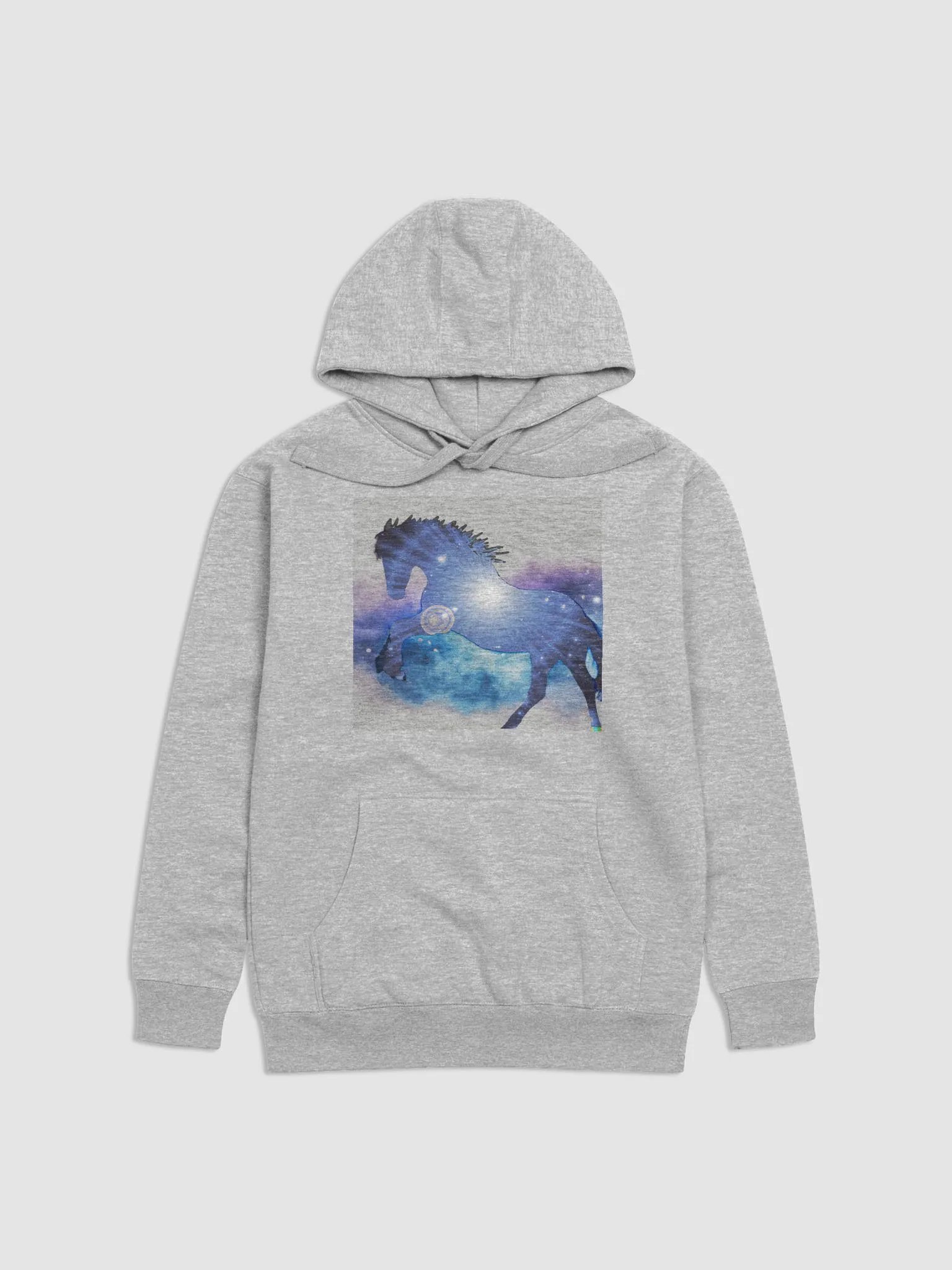 Mystic - Nebula horses , hoody product image (3)