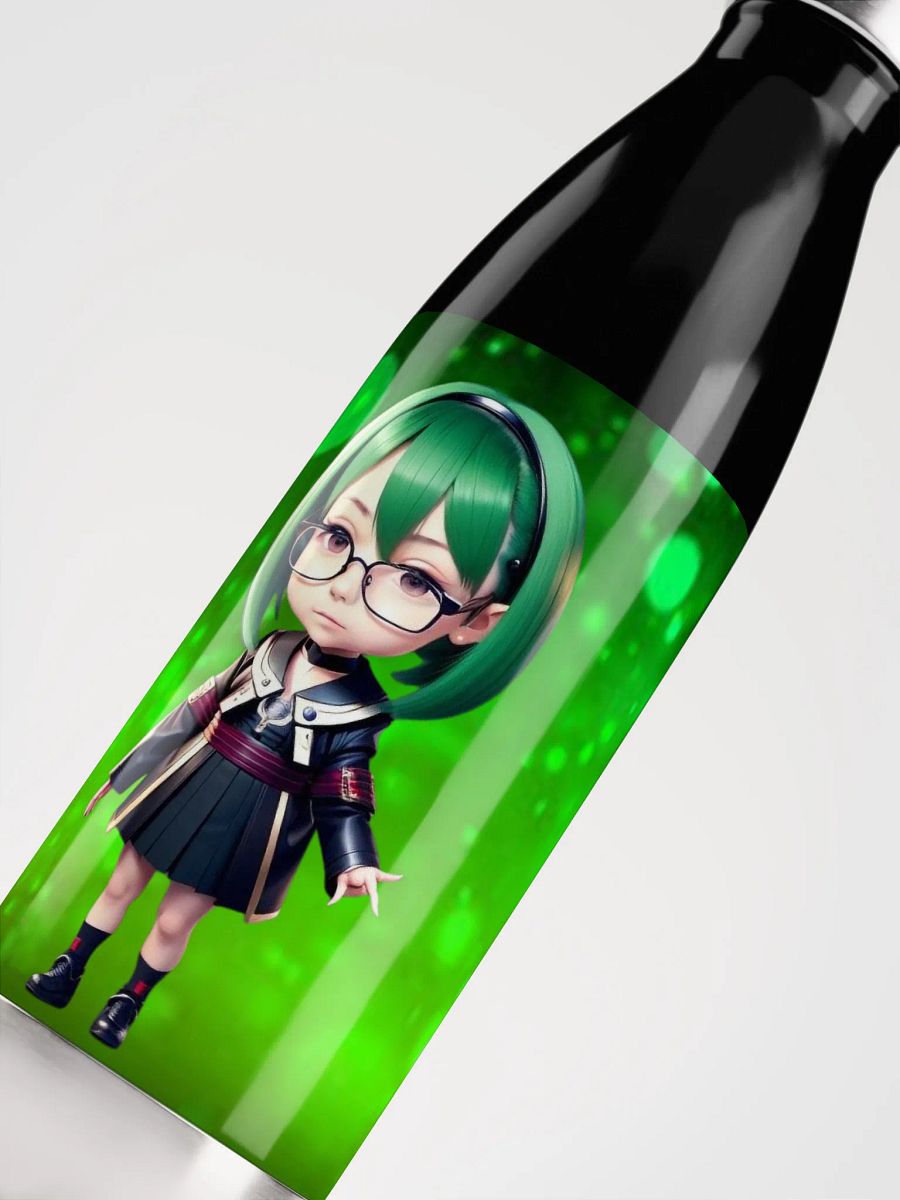 (Green CHIBI) K Stainless Steel Water Bottle product image (5)