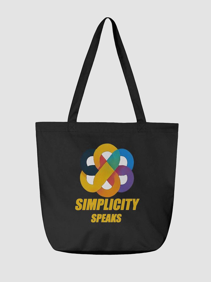Simplicity Speaks Tote Bag product image (4)