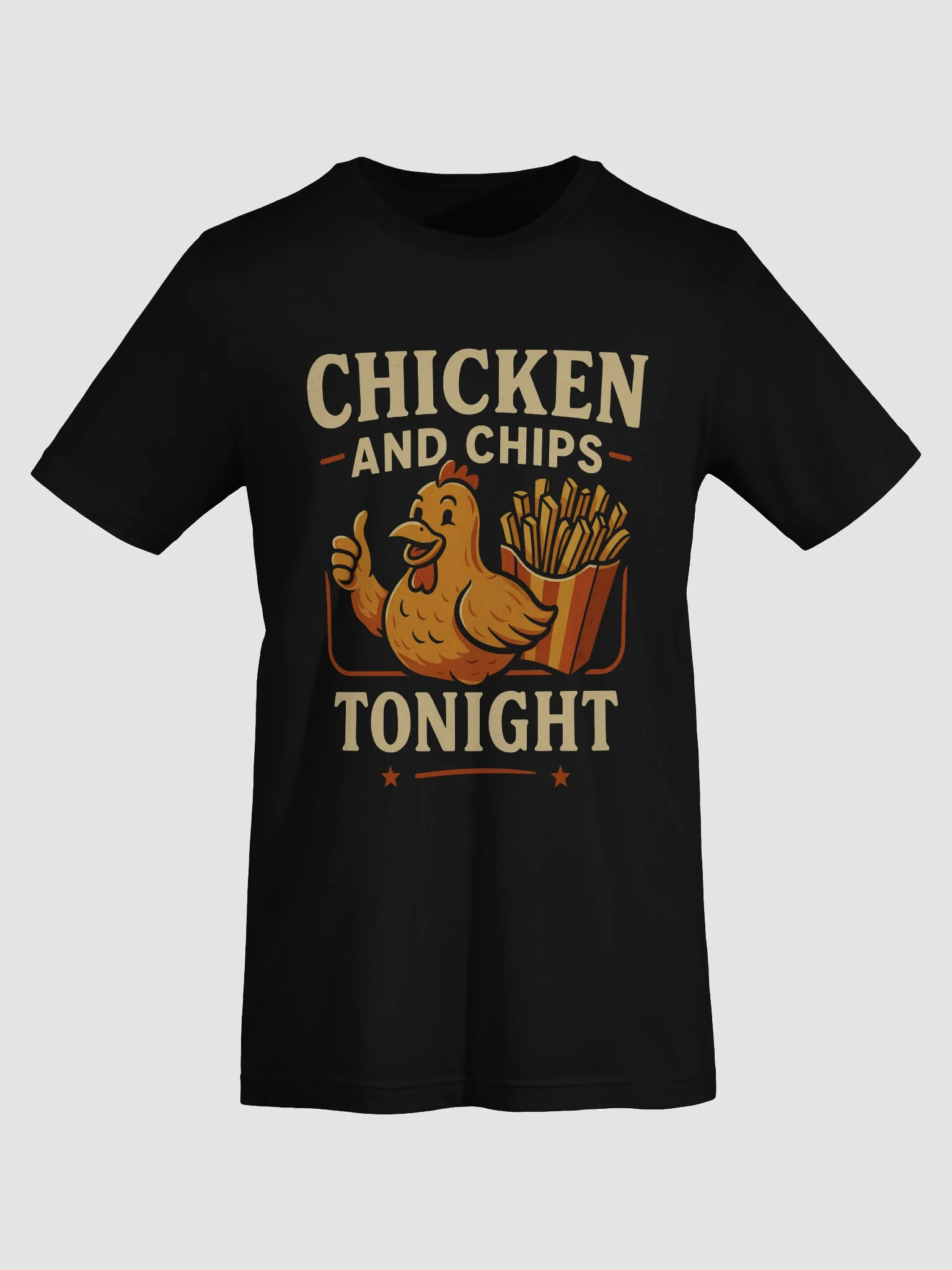 Thumbs Up Chicken & Chips Tee product image (7)