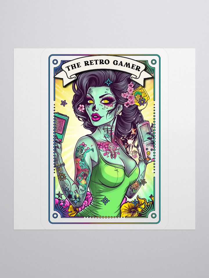 Zombabes: The Retro Gamer Sticker product image (1)