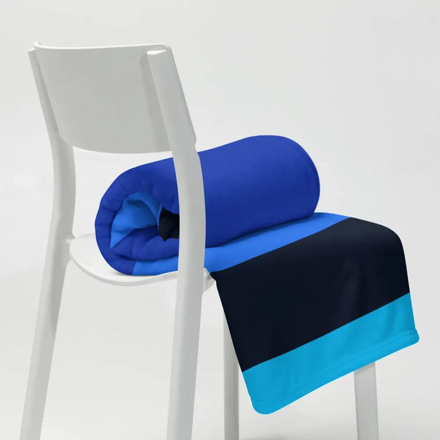 Blue Block Blanket product image (8)