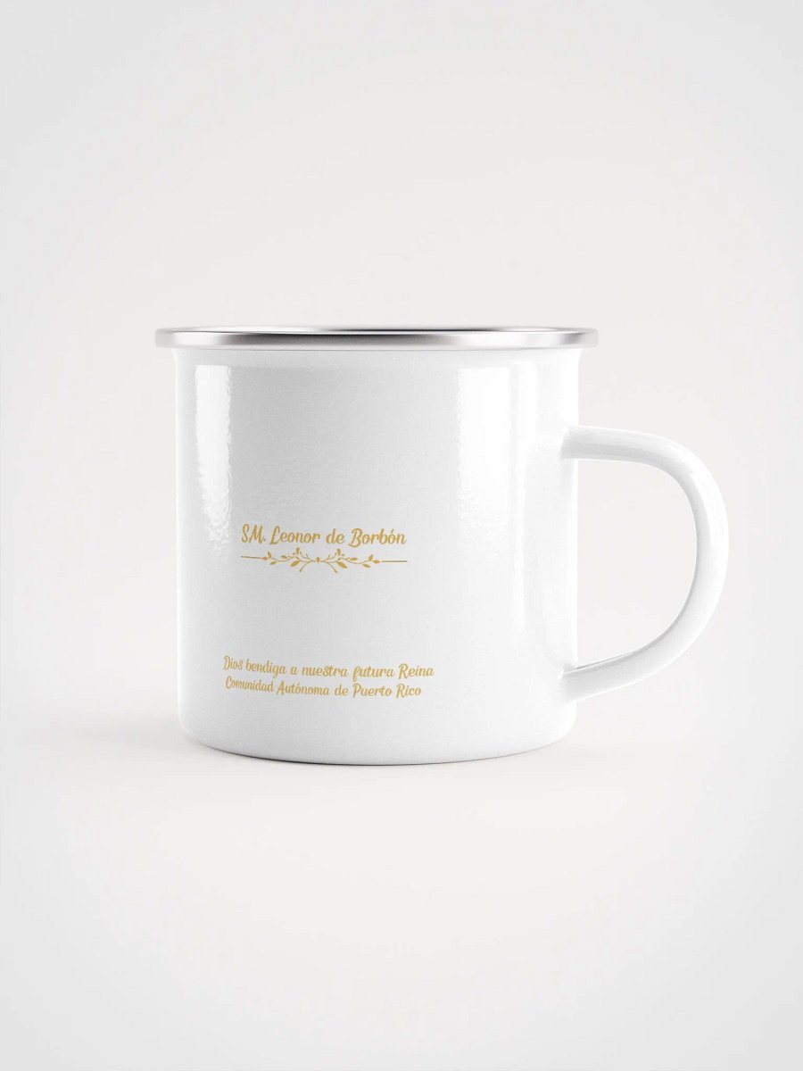 Taza esmaltada - (diseño pop) Dios bendiga a nuestra futura Reina product image (2)
