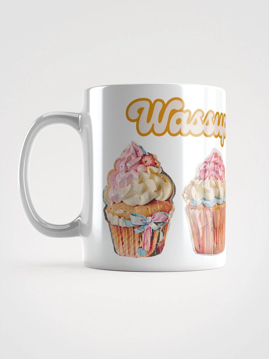 Wassup Cupcake White Glossy Mug product image (17)