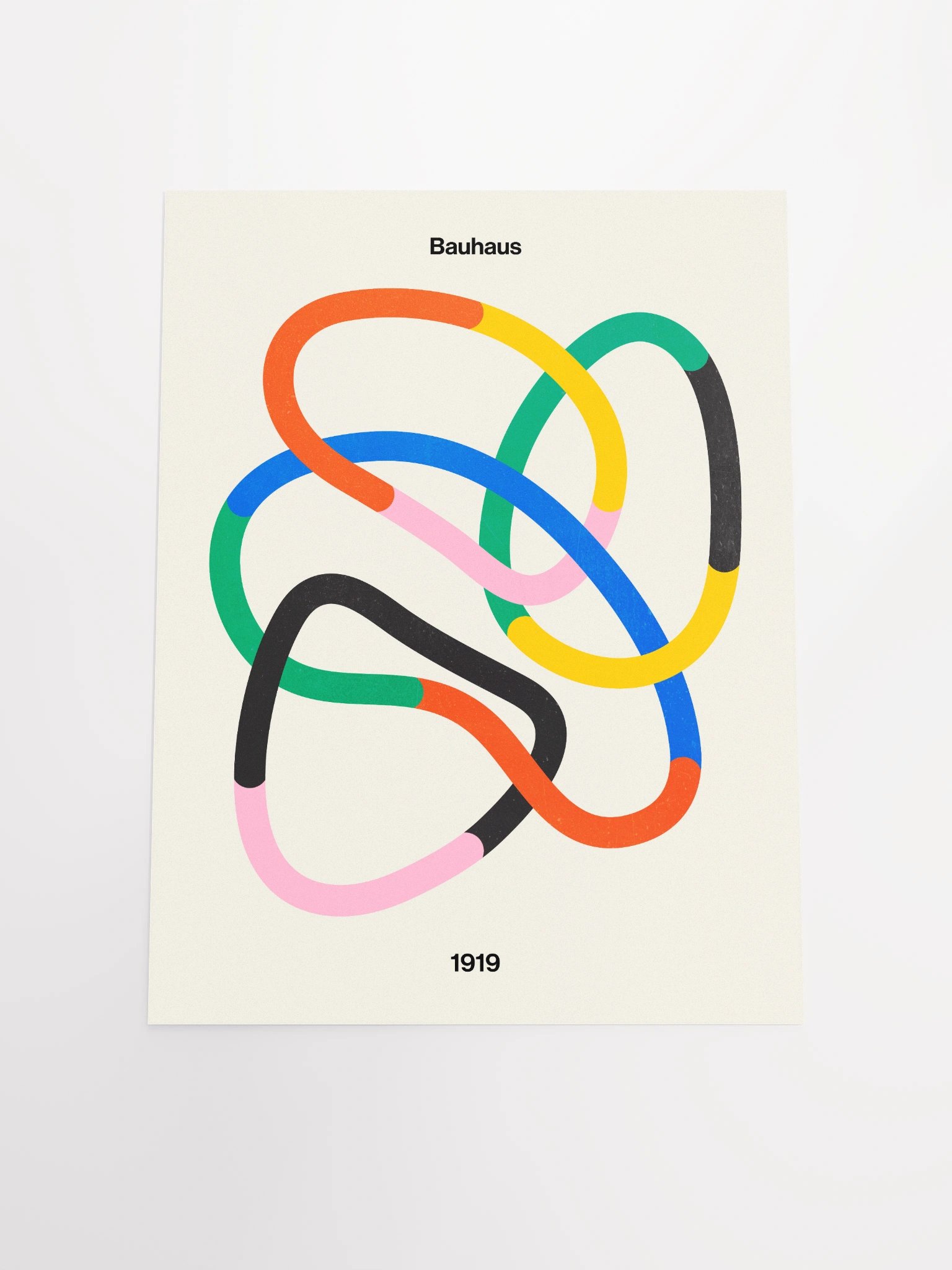 Synchrony: Bauhaus 1919 Exhibition 01 Poster Art Print product image (17)