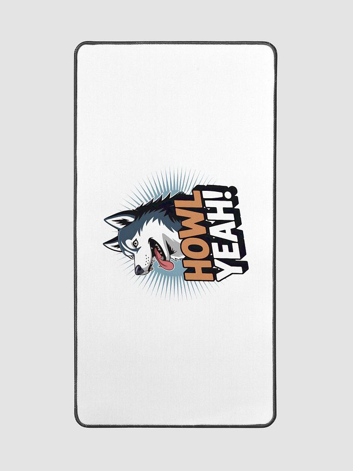 Howl Yeah! Husky Desk Mat product image (2)