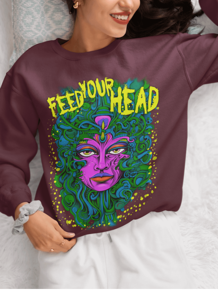 Feed Your Head Unisex Sweatshirt product image (2)