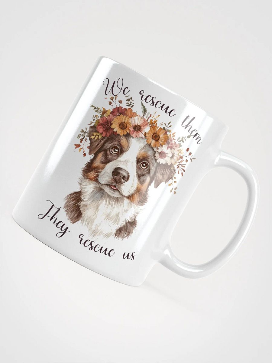 Floral Dog Rescue Bliss Mug product image (4)