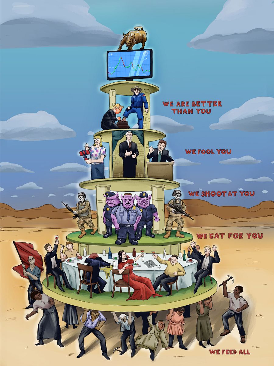 Capitalist Pyramid - 2024 edition Tee product image (2)