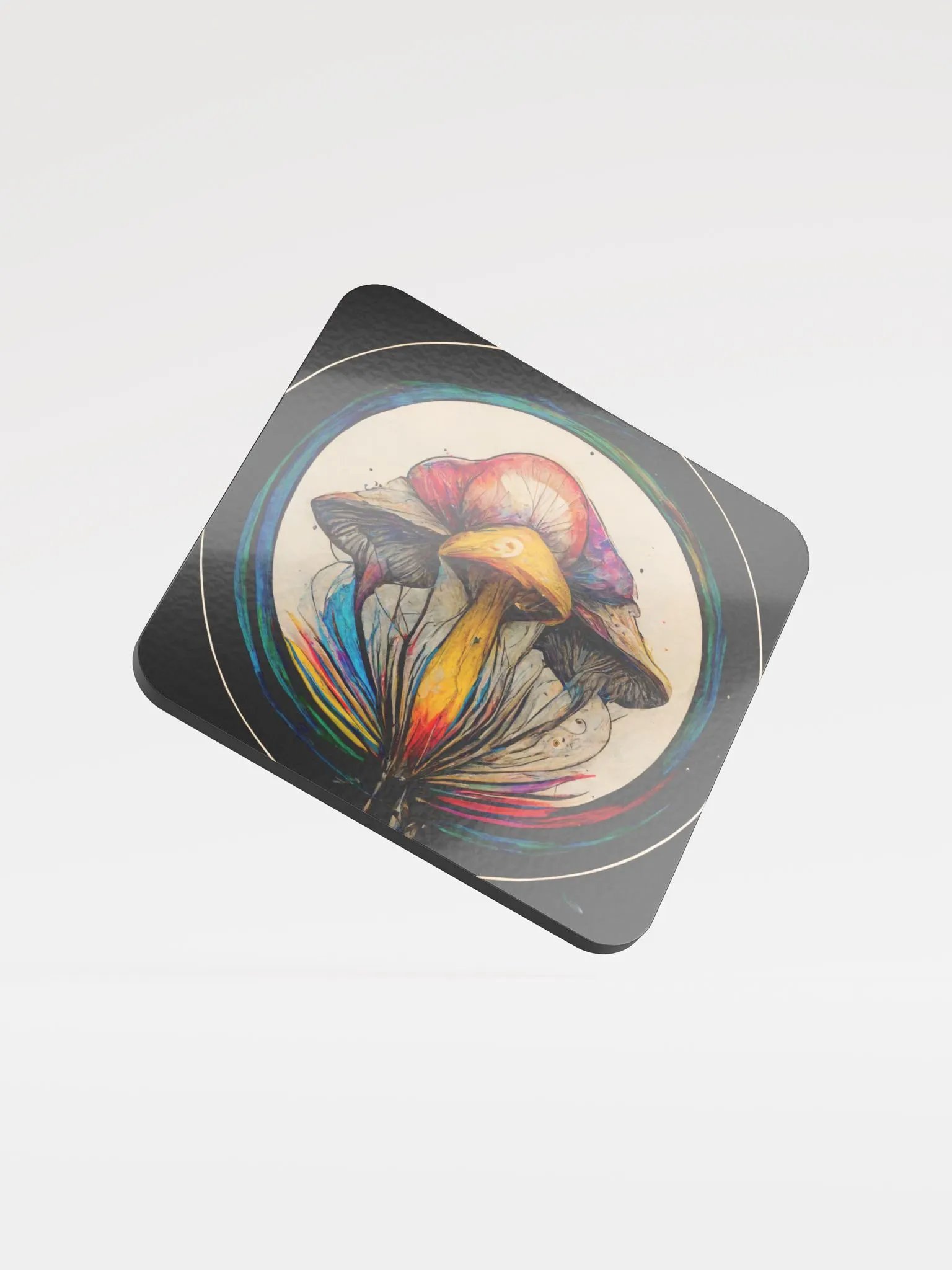 Psychedelic Mushroom Coasters product image (1)