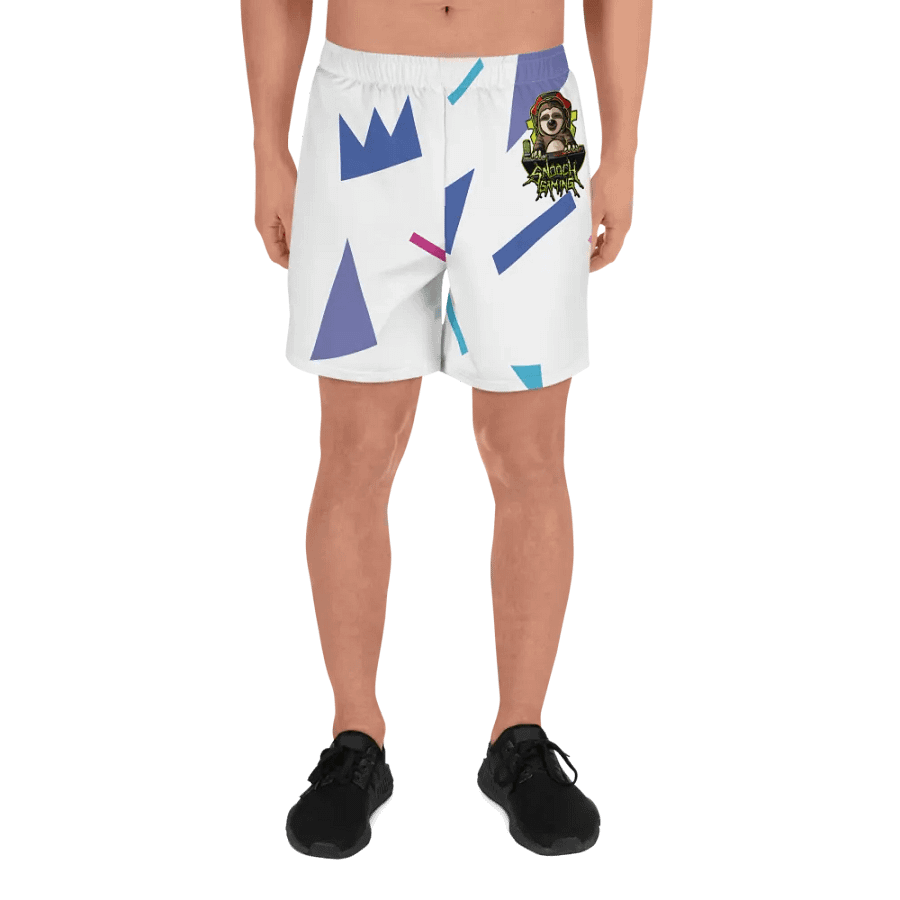 Snooch Gaming 90's All-Over Print Athletic Shorts product image (5)