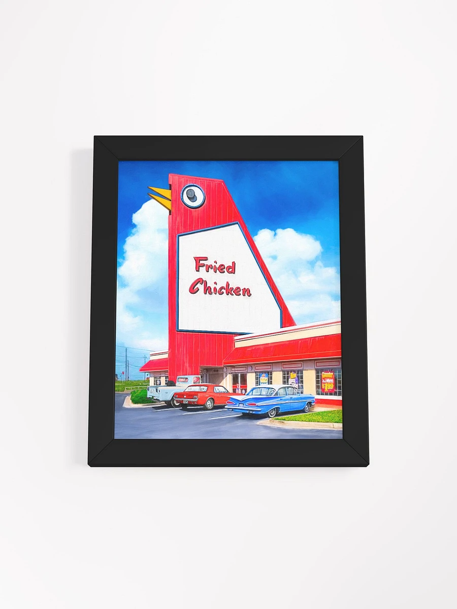 The Big Chicken – Marietta GA Framed Poster product image (1)