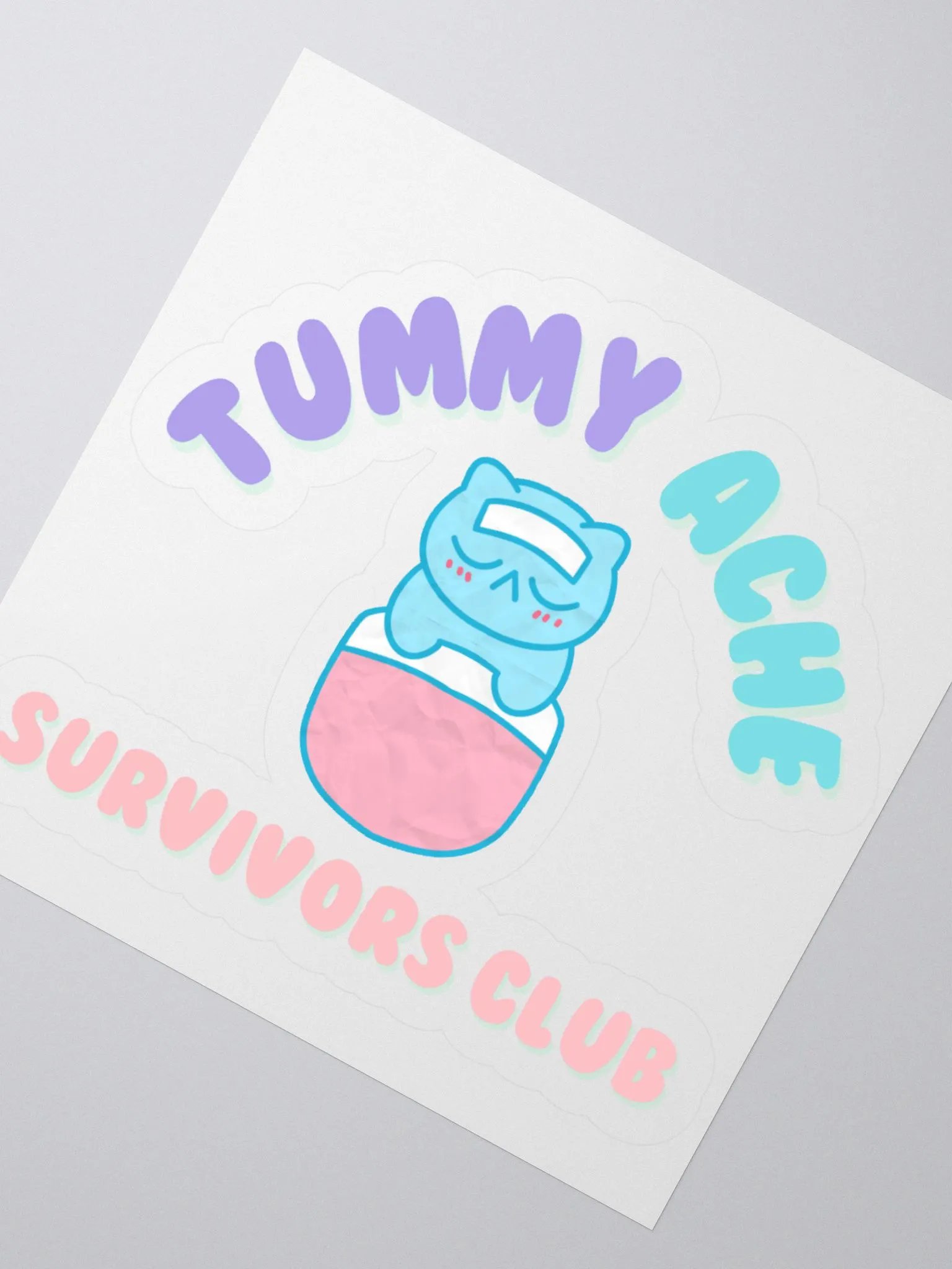 Tummy Ache Survivors Club Stickers product image (2)