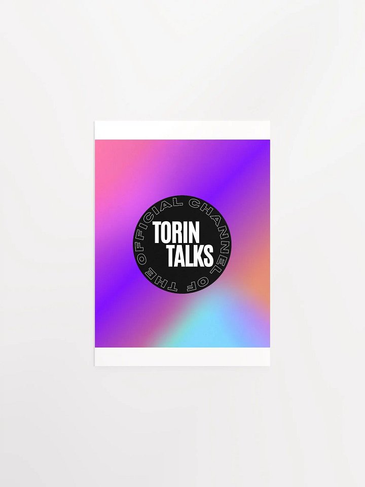 Torin Talks Emblem Poster product image (1)