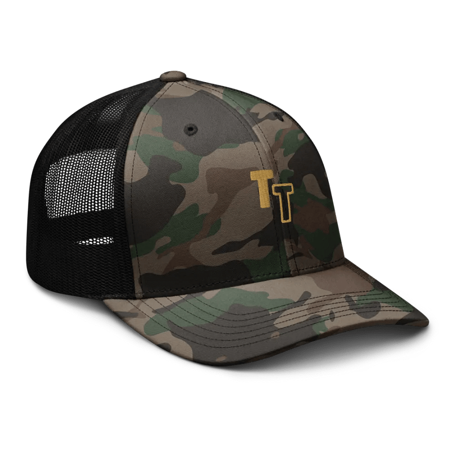 Trendy Camo Trucker Hat product image (8)