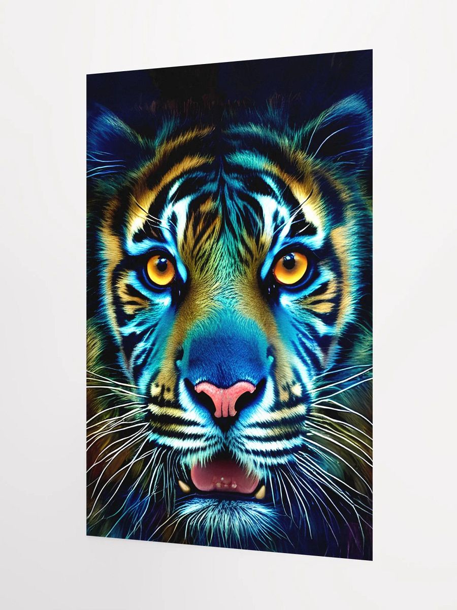 Sapphire Gaze - Fierce Tiger Poster product image (9)